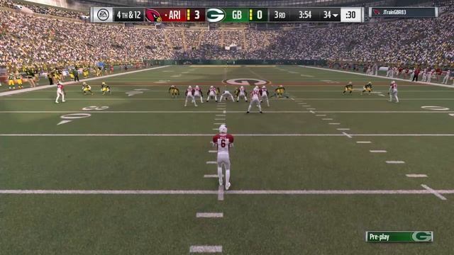 Arizona (7-4) @ Green Bay (5-4) смотреть онлайн