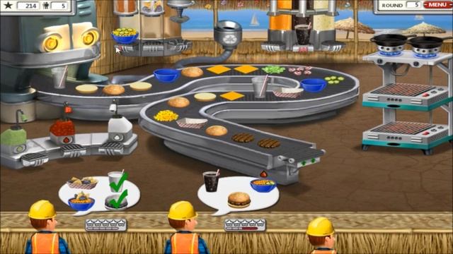Burger Shop 3 (Early Access) Playthrough - KYC 13-14: Construction Worker & Clown