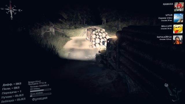 SpinTires   карта Сосновый бор Steam подвёл 6