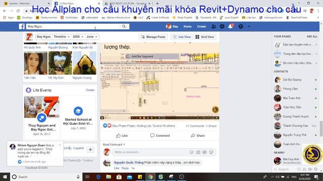 Học Allplan cho công trình cầu khuyến mãi khóa Revit + Dynamo cho cầu. смотреть онлайн