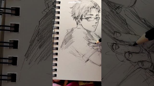 ⭐ イラスト ATSUMU MIYA 2X SPEED DRAWING | HAIKYUU PENCIL DRAWING смотреть онлайн