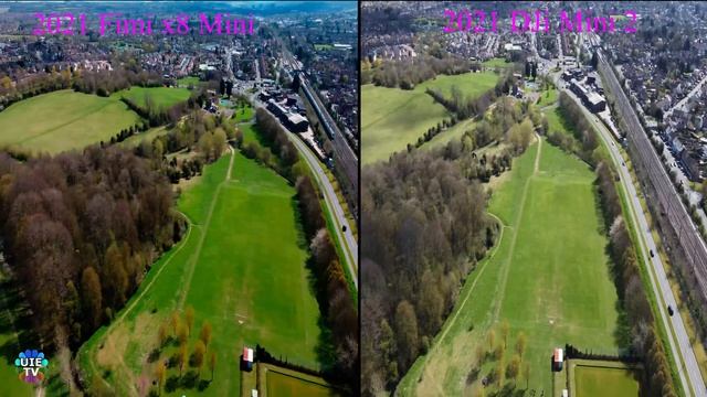 (HDR) 2021 Fimi x8 Mini vs 2021 DJi Mini 2 Ultra HD 4k Video Camera Review Comparison (side by side смотреть онлайн