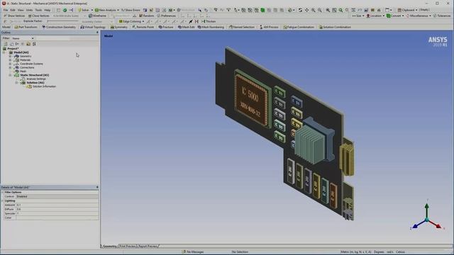 New Features and Capabilities for ANSYS Mechanical 2019 R1 смотреть онлайн