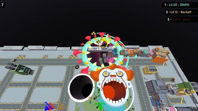 Hole.io Map Control: 100.00% - Big Hole WORLD RECORD #40