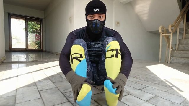 Review Sock [4K/2160p-60fps] : Reebok CrossFit - Knee High Sock-Yellow/Blue [Adult Size:EU.43-46.5] смотреть онлайн