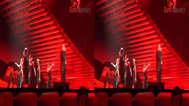 3D Knez - Adio - Montenegro - Final Dress Rehearsal Eurovision 2015. смотреть онлайн