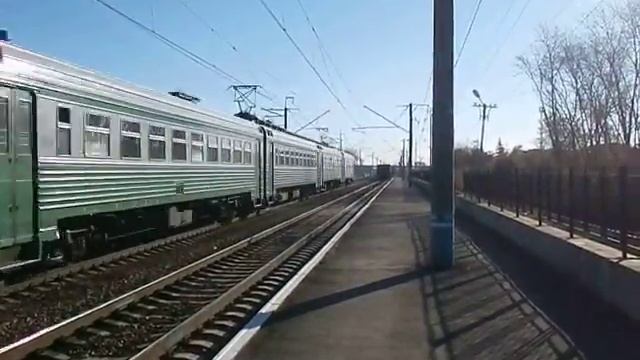 Электропоезд ЭТ2МЛ-065 № 807 Курган - Екатеринбург смотреть онлайн