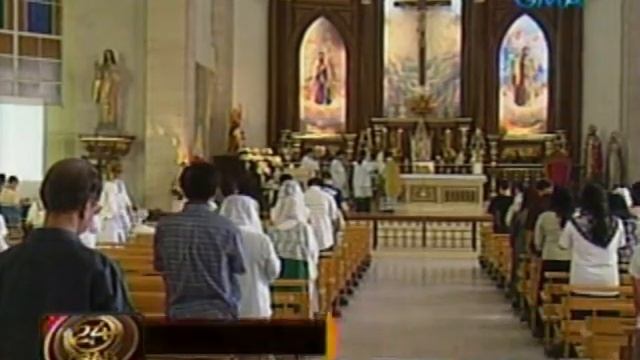 24 Oras: Tradisyunal na Latin mass, idinaos sa isang simbahan смотреть онлайн
