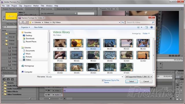 How to customize a Film Strip Template in Adobe Premiere Pro смотреть онлайн