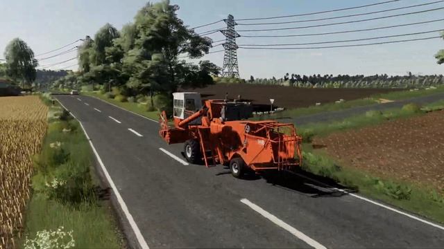 FS19 |Карта Kolonia 1990| Внесение навоза, уборка пшеницы, тюкование соломы смотреть онлайн