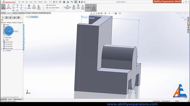 solidworks exercise 33 | solidworks tutorial for beginners | solidwork software training смотреть онлайн