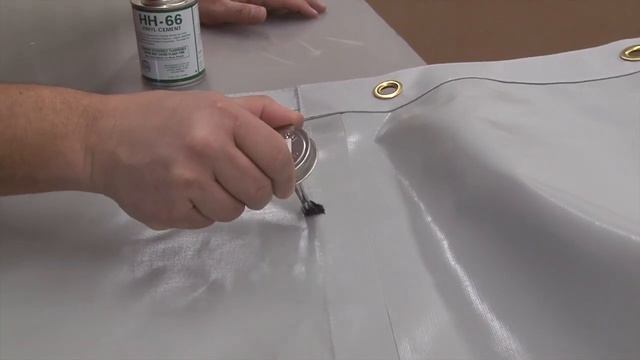 HH-66 Vinyl Cement - Used for Sealing Seams Video смотреть онлайн