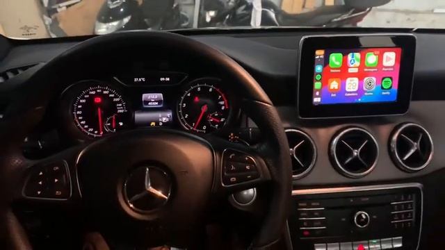 Carplay Mercedes CLA 200 2015