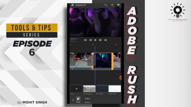 Adobe Premiere Rush FULL HINDI Tutorial | Mohit Singh | Ep - 6 | Tools & Tips series смотреть онлайн