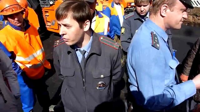 Уникальная встреча участкового и жителей Марфино смотреть онлайн