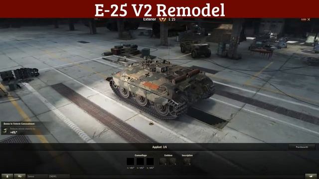 E-25 V2 Remodel смотреть онлайн