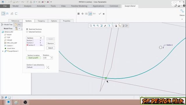 CRANE HOOK MODELING || CREO TUTORIAL смотреть онлайн