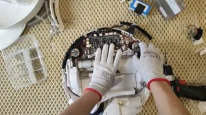 Ремонт робота пылесоса Xiaomi Robot Vacuum-Mop Essential, Mijia G1. Ошибка боковой щетки.