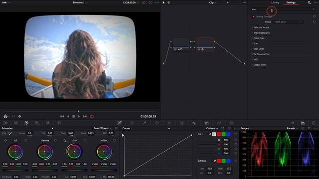 How to create a VHS effect in Davinci Resolve смотреть онлайн
