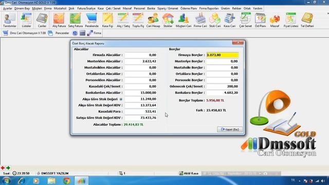 DMSSOFT FİRMA RAPORLARI