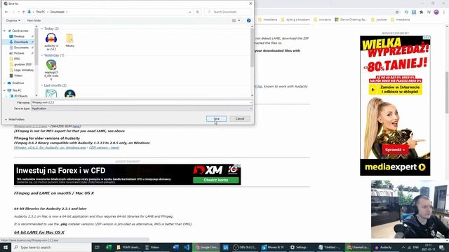 How to import an MP4 file into Audacity (2021) смотреть онлайн