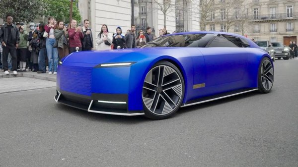 Jaguar Type 00 впервые замечен на улице!