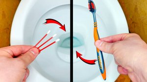 Я взял ВАТНУЮ ПАЛОЧКУ и ЗУБНУЮ ЩЁТКУ и ОТЧИСТИЛ ВЕСЬ УНИТАЗ!!!