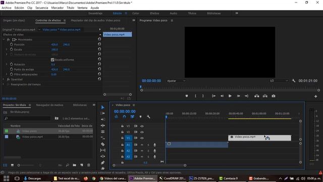 Como Separar Audio de Video en Adobe Premiere Pro Facil смотреть онлайн