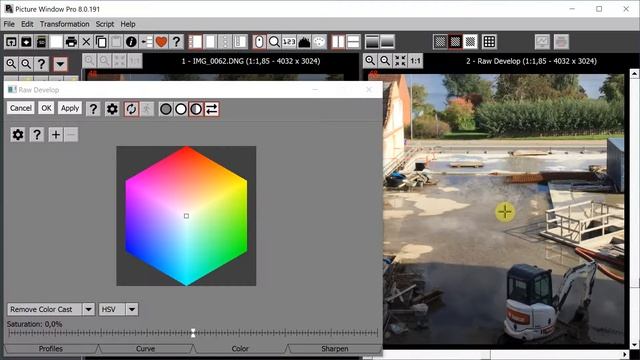 How to develop Raw files in Picture window Pro 8 (PWP8) смотреть онлайн