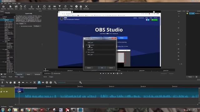 NVIDIA Hardware Encoding in Shotcut смотреть онлайн