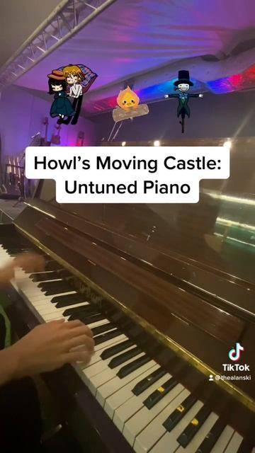 Howl’s Moving Castle: Untuned Piano Cover смотреть онлайн