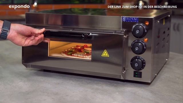 Pizzaofen RCPO-2000-1PE | Royal Catering | Produktvorstellung смотреть онлайн
