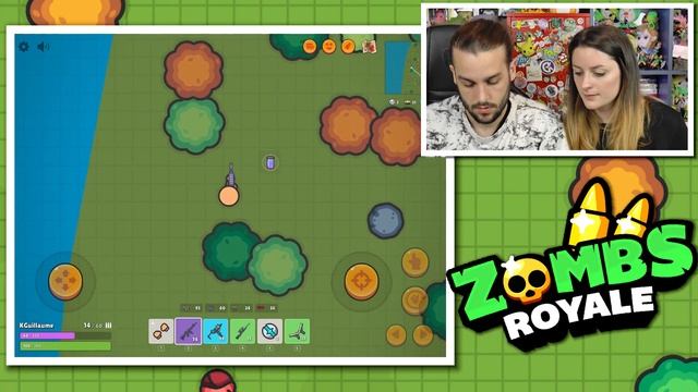 UN BATTLE ROYALE EN 2D ! | ZOMBSROYALE.IO FR смотреть онлайн