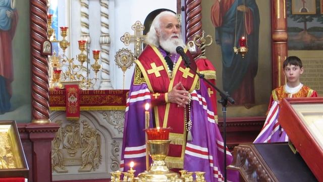 Епископ Адриан - XХV Волжский крестный ход смотреть онлайн