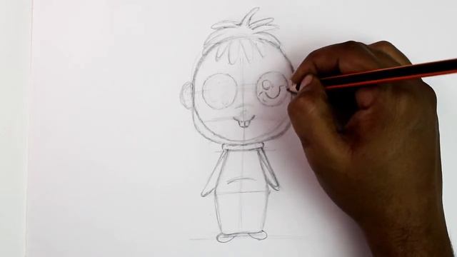 How to Draw Chibi Theodore from Alvin and the Chipmunks Step by Step - very easy смотреть онлайн