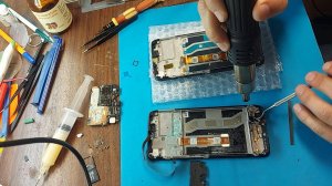 Замена дисплейного модуля на телефоне Realme C21Y RMX3261