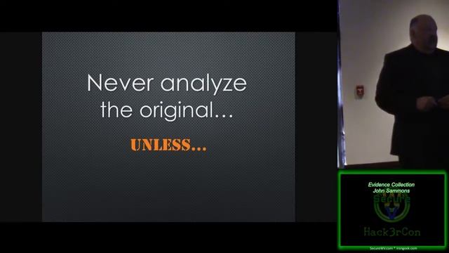 300 Evidence Collection John Sammons  Part 1