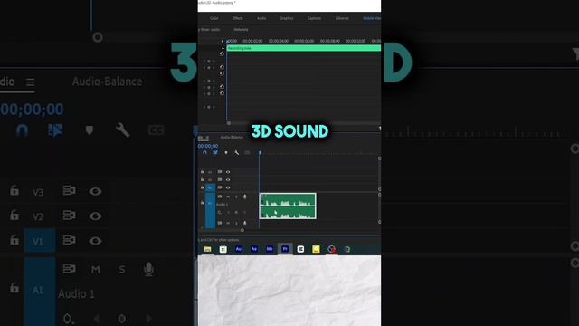 Adobe Premiere Pro: Create A 3D Audio Effect