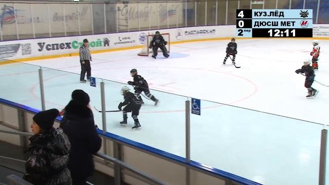 Кузнецкий Лёд - ДЮСШ Металлург смотреть онлайн