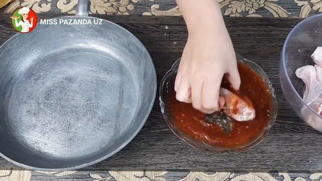 Соусли димлама духовкада Турк таоми / Соусное куринное блюдо Туретское / Chicken Dish Turkey Taste