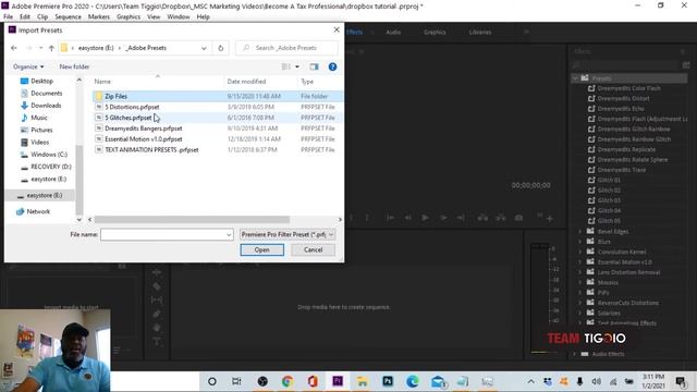How To Import Adobe Premiere Presets 2021| Import Preset Premiere Pro| Adobe Premiere Pro| Prfpset смотреть онлайн