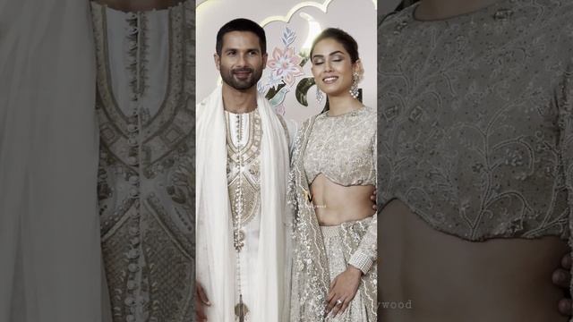 Shahid Kapoor With Wife Mira Rajput Arrives At The Grand Wedding Of Anant Ambani & Radhika Merchant смотреть онлайн