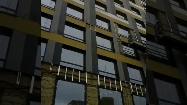 Монтаж фасада Этернит в Москве на Павелецкой смотреть онлайн