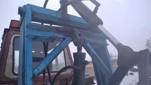 Погрузчик на заднюю навеску тракторов,