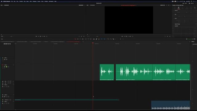 Working with selection follows playhead - DaVinci Resolve смотреть онлайн