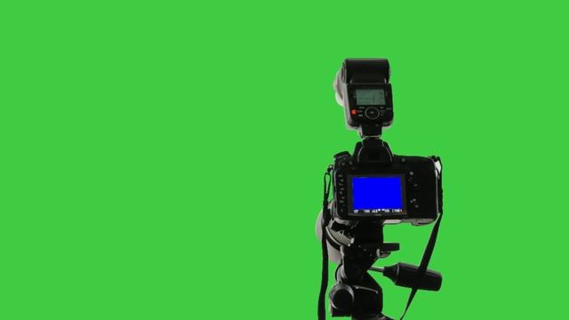 Vlogging Camera Green Screen