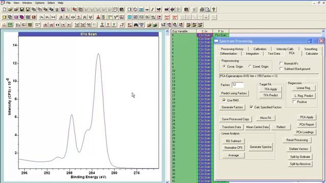 PVdF XPS Degradation Study смотреть онлайн