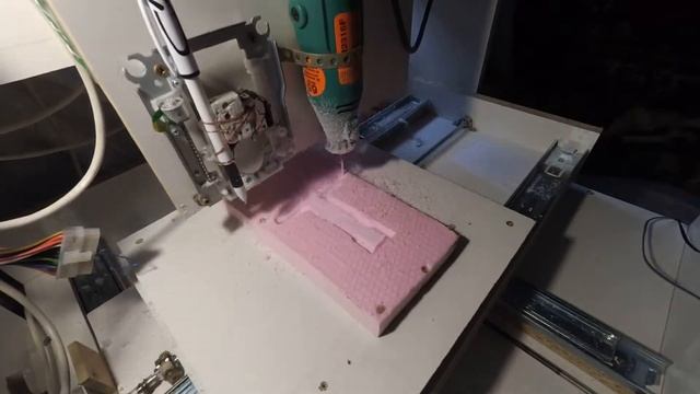 Фрезеровка статуеткы Христа-Искупителя из пенопласта на самодельном ЧПУ