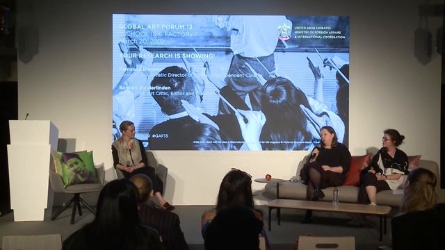 GLOBAL ART FORUM 13: YOUR RESEARCH IS SHOWING! смотреть онлайн