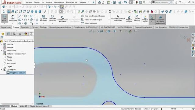 Croquizado con imagen | SolidWorks Premium 2018 смотреть онлайн